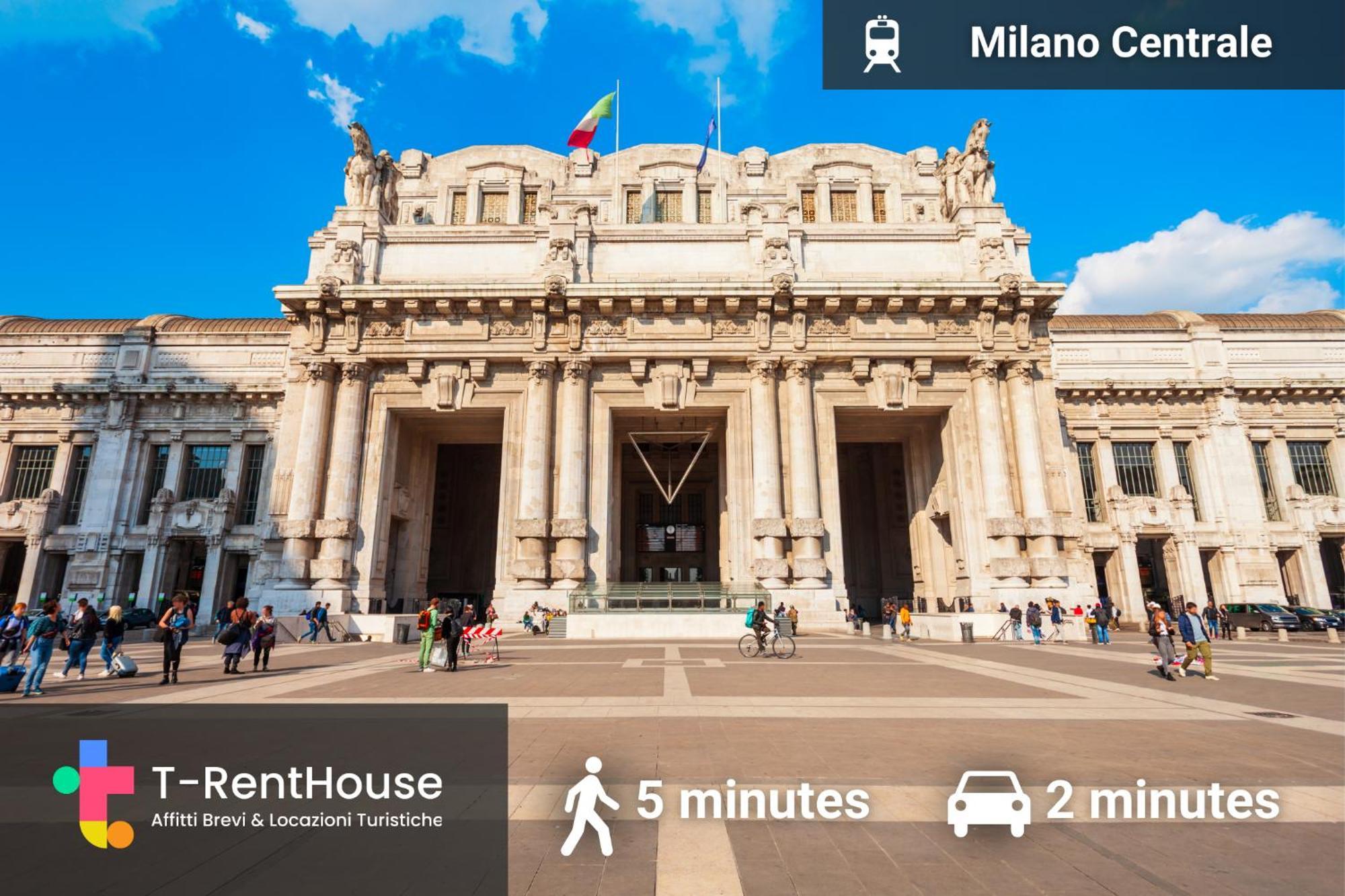 Central Station 10 Min Duomo - L'Oasi Urbana Mailand Exterior foto